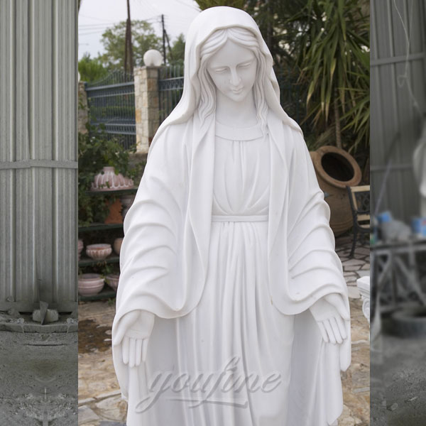 Church religious statue of our lady grace the virgin mary sculpture for sale
